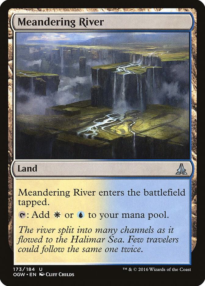 Meandering River 173 card from Oath of the Gatewatch