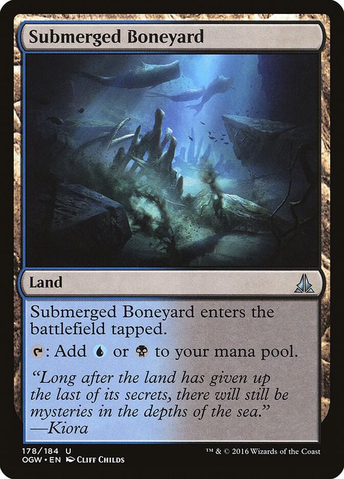 Submerged Boneyard 178 card from Oath of the Gatewatch