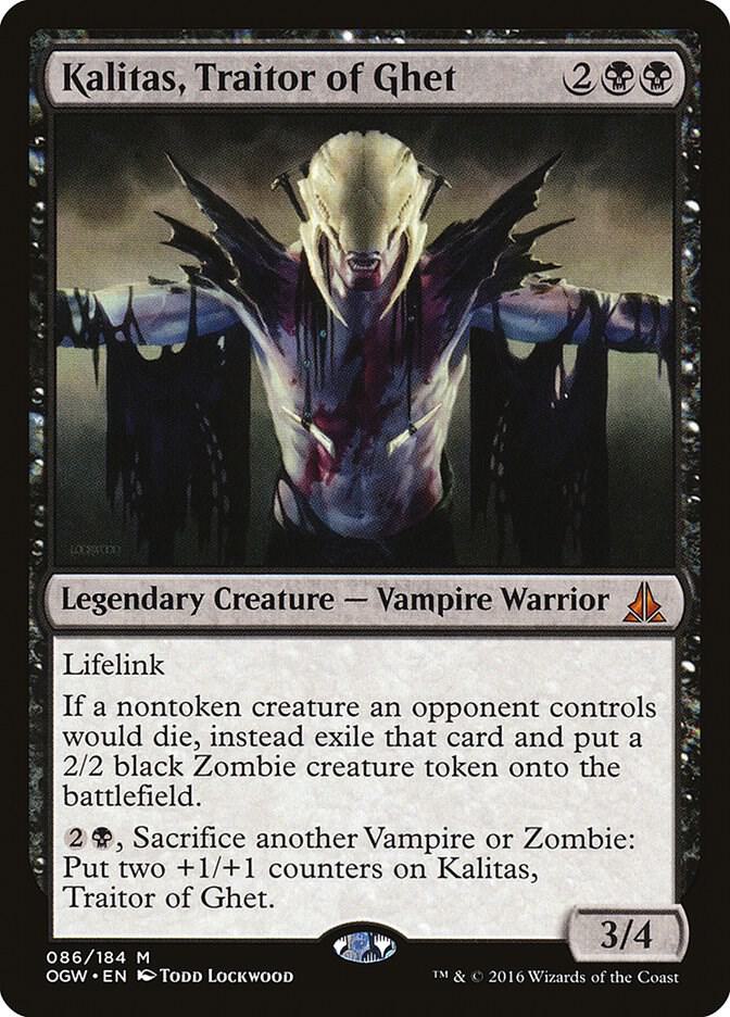 Kalitas, Traitor of Ghet 86 card from Oath of the Gatewatch