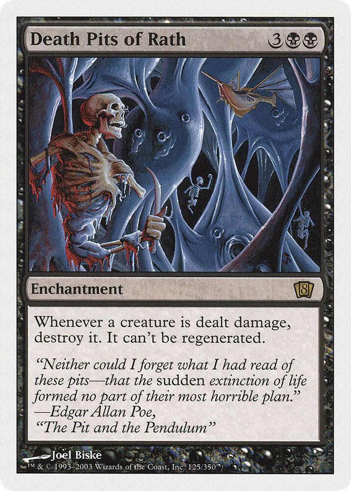 Death Pits of Rath 125 card from 8th Edition