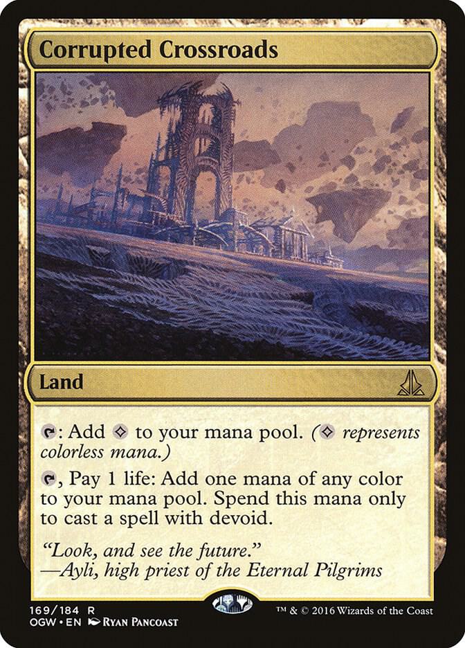 Corrupted Crossroads 169 card from Oath of the Gatewatch