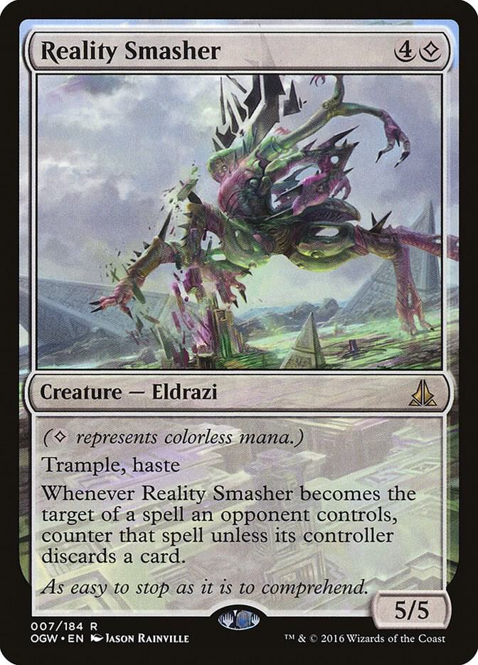 Reality Smasher 7 card from Oath of the Gatewatch