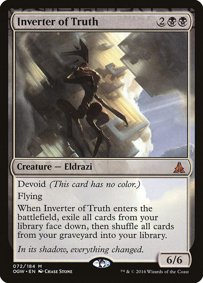Inverter of Truth 72 card from Oath of the Gatewatch