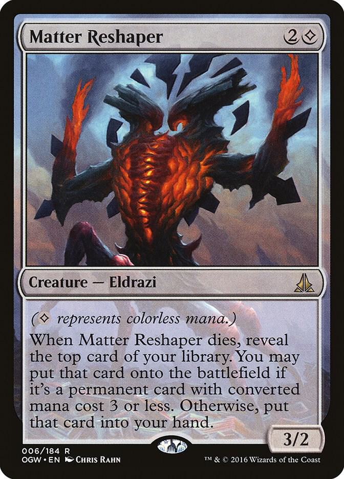 Matter Reshaper 6 card from Oath of the Gatewatch