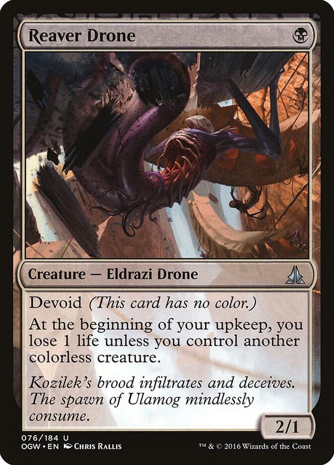 Reaver Drone 76 card from Oath of the Gatewatch