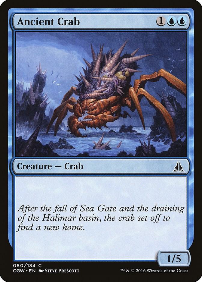 Ancient Crab 50 card from Oath of the Gatewatch