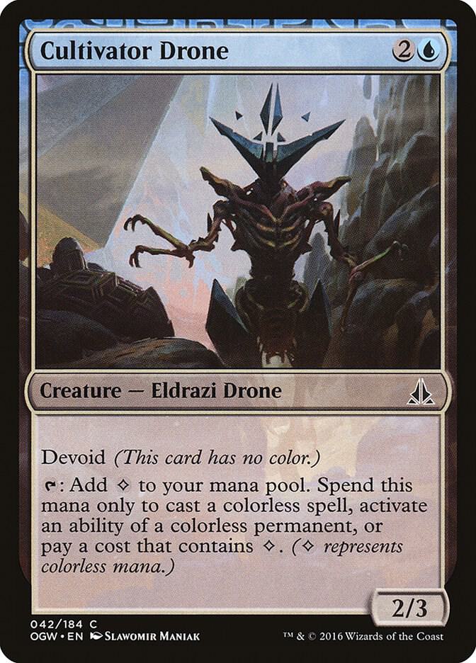 Cultivator Drone 42 card from Oath of the Gatewatch