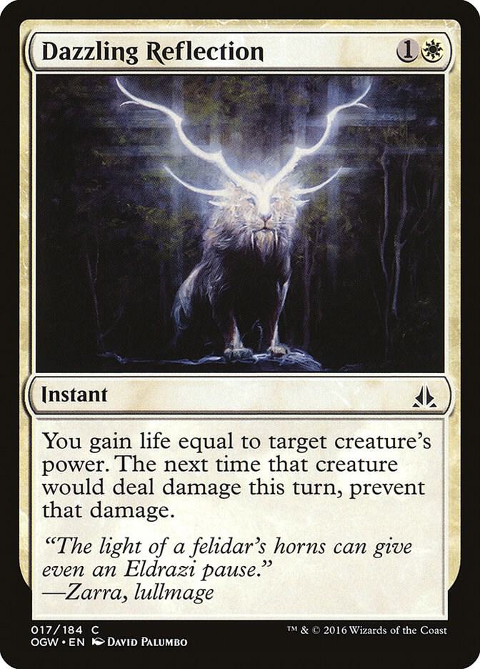 Dazzling Reflection 17 card from Oath of the Gatewatch