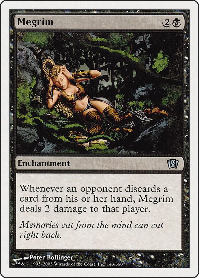 Megrim 143 card from 8th Edition