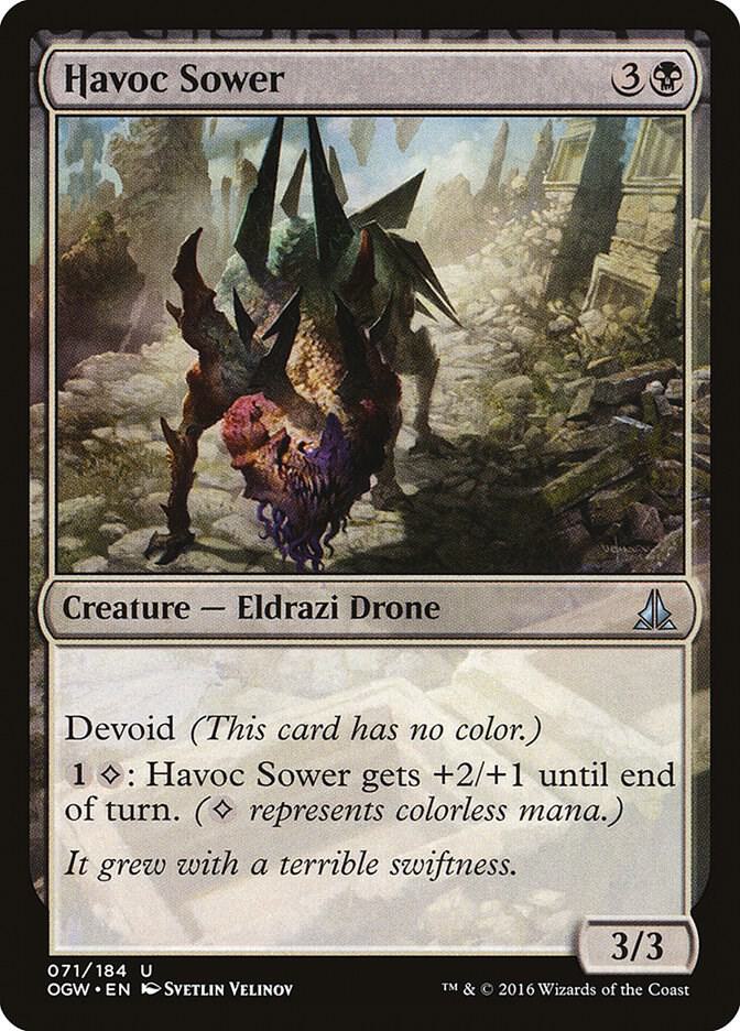 Havoc Sower 71 card from Oath of the Gatewatch