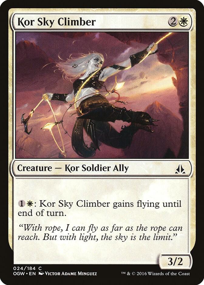 Kor Sky Climber 24 card from Oath of the Gatewatch