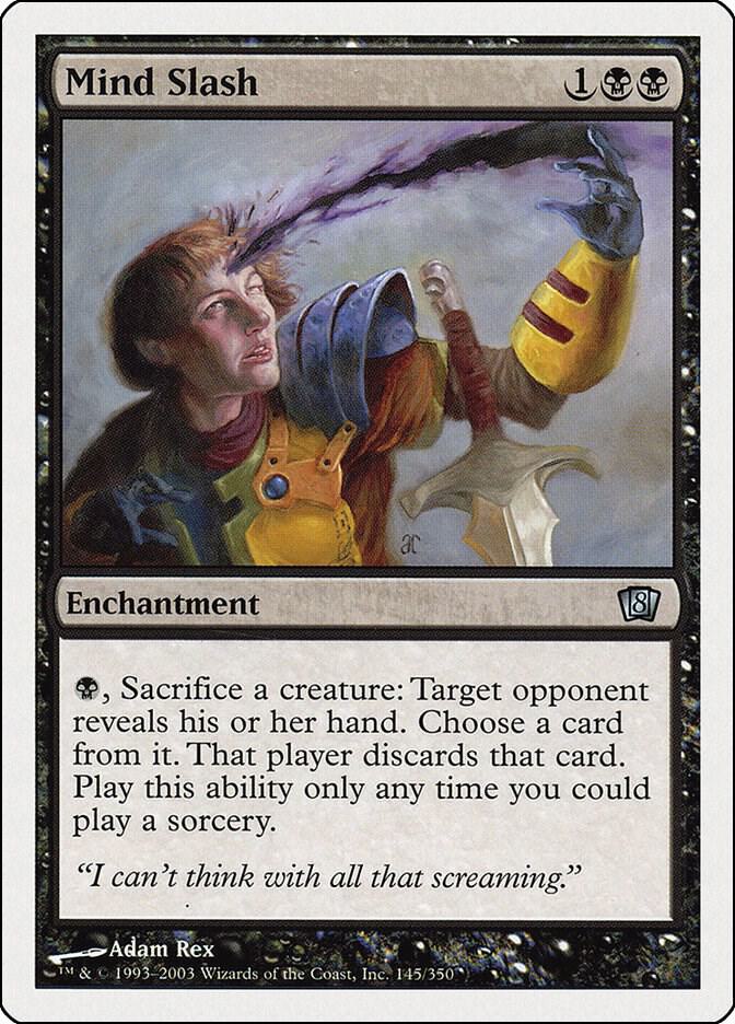 Mind Slash 145 card from 8th Edition