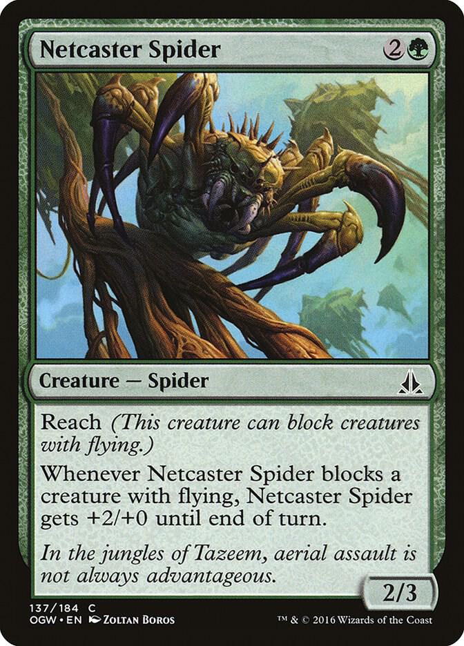 Netcaster Spider 137 card from Oath of the Gatewatch
