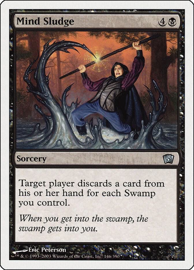 Mind Sludge 146 card from 8th Edition