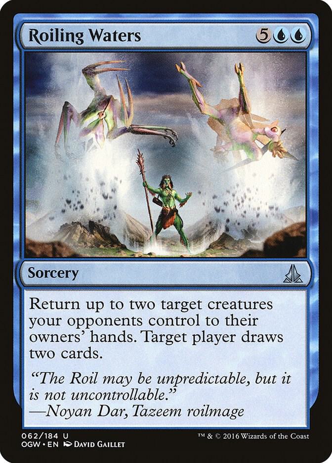 Roiling Waters 62 card from Oath of the Gatewatch
