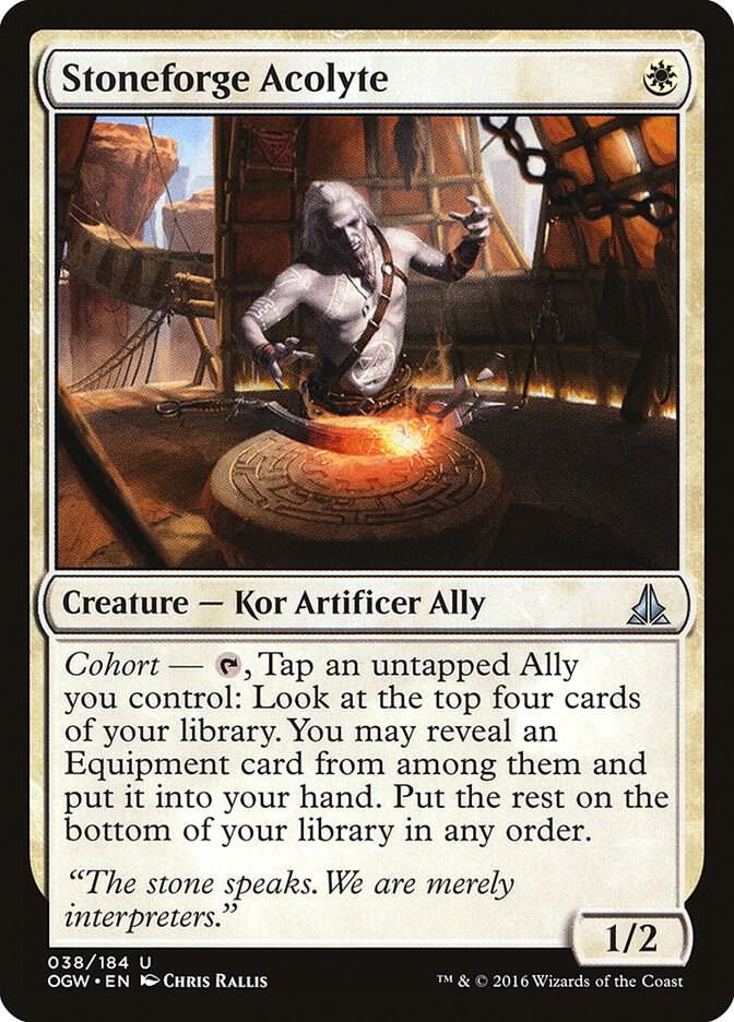 Stoneforge Acolyte 38 card from Oath of the Gatewatch