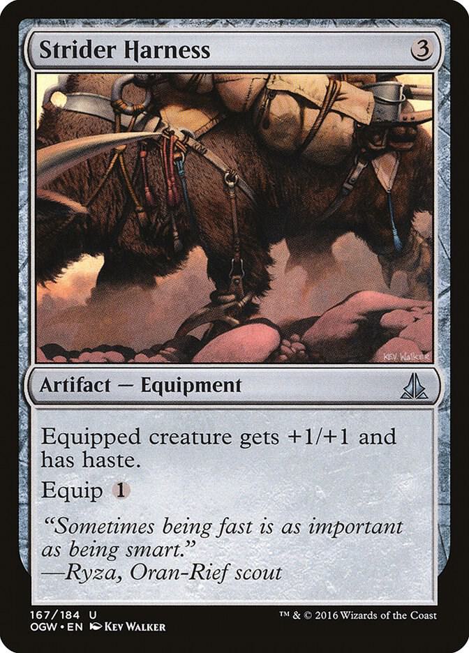 Strider Harness 167 card from Oath of the Gatewatch
