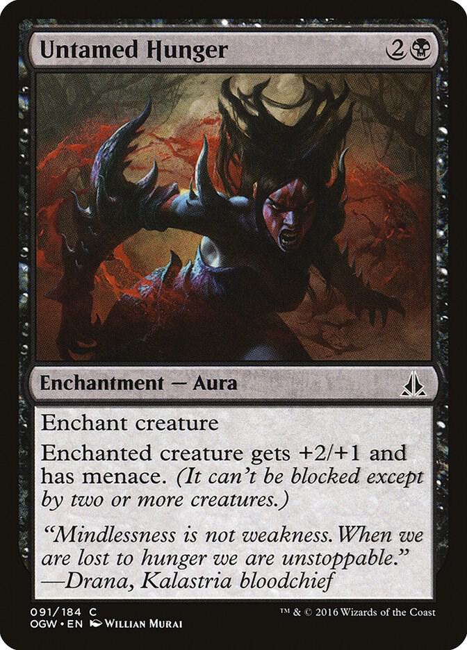 Untamed Hunger 91 card from Oath of the Gatewatch
