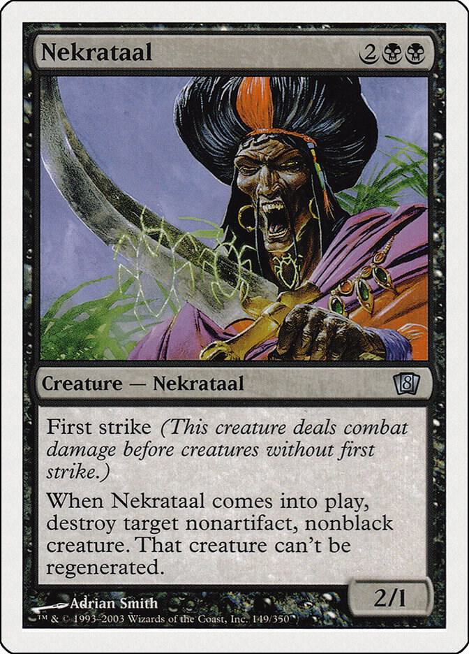 Nekrataal 149 card from 8th Edition