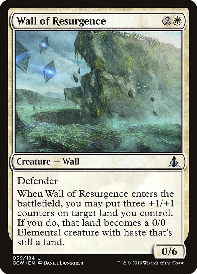 Wall of Resurgence 39 card from Oath of the Gatewatch