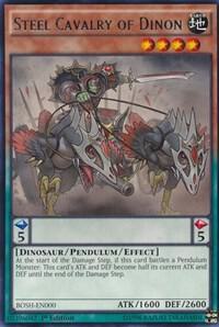 Steel Cavalry of Dinon BOSH-EN000 card from Breakers of Shadow