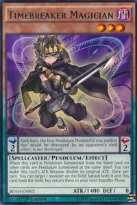 Timebreaker Magician BOSH-EN002 card from Breakers of Shadow