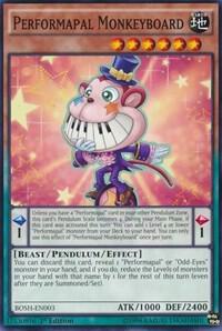 Performapal Monkeyboard BOSH-EN003 card from Breakers of Shadow