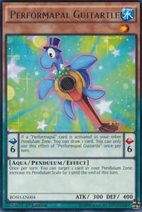 Performapal Guitartle BOSH-EN004 card from Breakers of Shadow