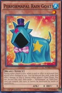 Performapal Rain Goat BOSH-EN006 card from Breakers of Shadow
