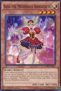 Solo the Melodious Songstress BOSH-EN012 card from Breakers of Shadow