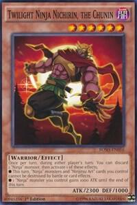 Twilight Ninja Nichirin, the Chunin BOSH-EN016 card from Breakers of Shadow