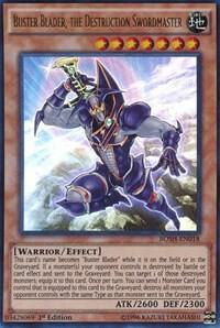 Buster Blader, the Destruction Swordmaster BOSH-EN018 card from Breakers of Shadow