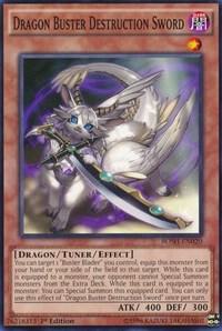 Dragon Buster Destruction Sword BOSH-EN020 card from Breakers of Shadow