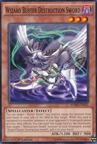 Wizard Buster Destruction Sword BOSH-EN021 card from Breakers of Shadow