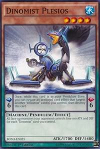 Dinomist Plesios BOSH-EN025 card from Breakers of Shadow