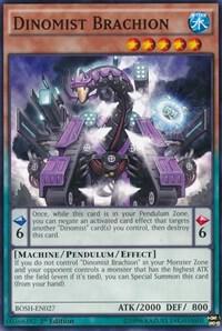 Dinomist Brachion BOSH-EN027 card from Breakers of Shadow