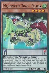 Majespecter Toad - Ogama BOSH-EN030 card from Breakers of Shadow