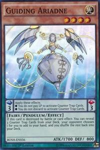 Guiding Ariadne BOSH-EN036 card from Breakers of Shadow