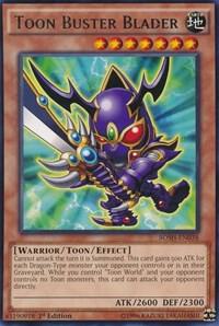 Toon Buster Blader BOSH-EN038 card from Breakers of Shadow