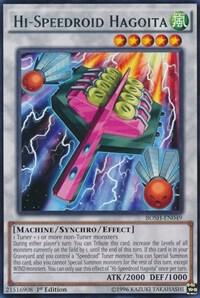 Hi-Speedroid Hagoita BOSH-EN049 card from Breakers of Shadow