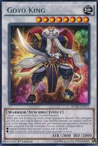 Goyo King BOSH-EN051 card from Breakers of Shadow