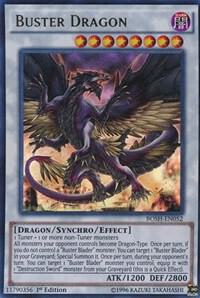 Buster Dragon BOSH-EN052 card from Breakers of Shadow