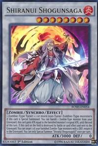 Shiranui Shogunsaga BOSH-EN054 card from Breakers of Shadow