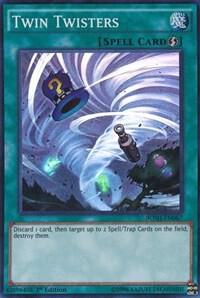Twin Twisters BOSH-EN067 card from Breakers of Shadow