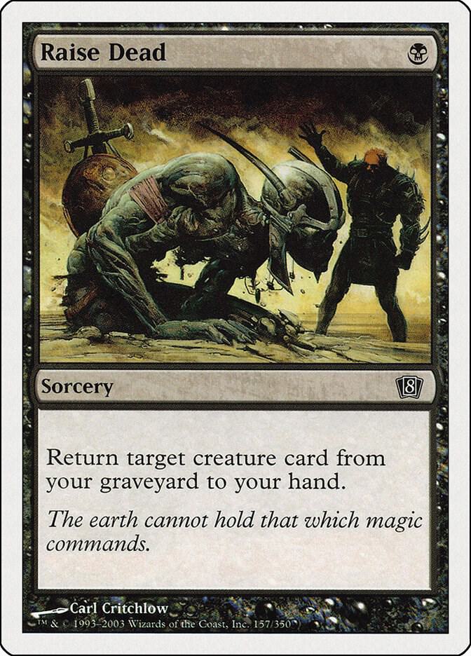 Raise Dead 157 card from 8th Edition
