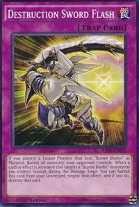 Destruction Sword Flash BOSH-EN072 card from Breakers of Shadow