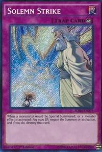 Solemn Strike BOSH-EN079 card from Breakers of Shadow