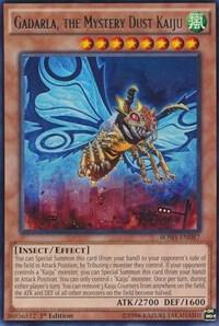 Gadarla, the Mystery Dust Kaiju BOSH-EN087 card from Breakers of Shadow