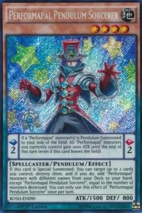 Performapal Pendulum Sorcerer BOSH-EN090 card from Breakers of Shadow