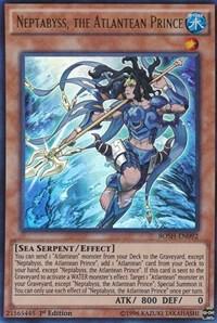 Neptabyss, the Atlantean Prince BOSH-EN092 card from Breakers of Shadow